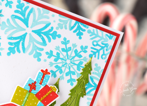 the greetery, the greetery stamps and dies, the greetery recollective holiday collection, the greetery christmas, stencils, the greetery holiday, the greetery cheer mobile, the greetery holiday hatchback, handmade christmas, christmas cards, crafts, wanda guess, a blog called wanda