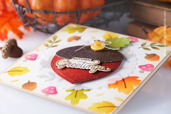 a blog called wanda, acorn shaker, autumn, autumn pumpkins, blog hop, cozy stencil, distress inks, diy, fall cards, fall mug additions, handmade card ideas, mug cards, pretty pink posh, pretty pink posh fall release, pretty pink posh stamps and dies, pumpkin spice latte, pumpkins, stencils, thanksgiving cards, wanda guess