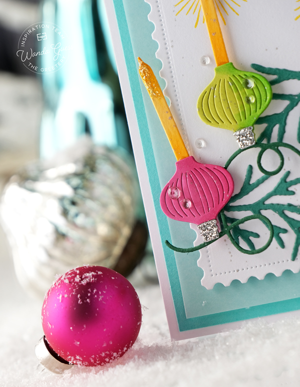 the greetery, the greetery stamps and dies, the greetery recollective holiday collection, the greetery christmas, the greetery plaid tidings, the greetery bright and bubbly, the greetery christmas sampler, stencils, winter, holiday, christmas cards, handmade holiday, wanda guess, a blog called wanda