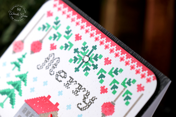 the greetery, the greetery stamps and dies, the greetery recollective holiday collection, the greetery christmas, the greetery plaid tidings, the greetery bright and bubbly, the greetery christmas sampler, stencils, winter, holiday, christmas cards, handmade holiday, wanda guess, a blog called wanda