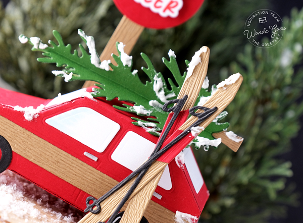 the greetery, the greetery stamps and dies, the greetery recollective holiday collection, the greetery christmas, stencils, the greetery holiday, the greetery cheer mobile, the greetery holiday hatchback, handmade christmas, christmas cards, crafts, wanda guess, a blog called wanda