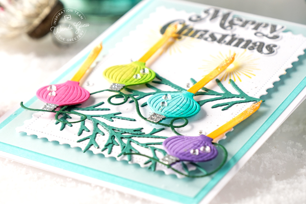 the greetery, the greetery stamps and dies, the greetery recollective holiday collection, the greetery christmas, the greetery plaid tidings, the greetery bright and bubbly, the greetery christmas sampler, stencils, winter, holiday, christmas cards, handmade holiday, wanda guess, a blog called wanda