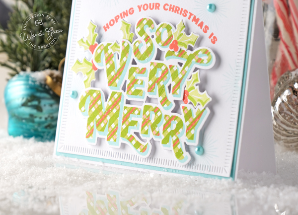 the greetery, the greetery stamps and dies, the greetery recollective holiday collection, the greetery christmas, the greetery plaid tidings, the greetery bright and bubbly, the greetery christmas sampler, stencils, winter, holiday, christmas cards, handmade holiday, wanda guess, a blog called wanda