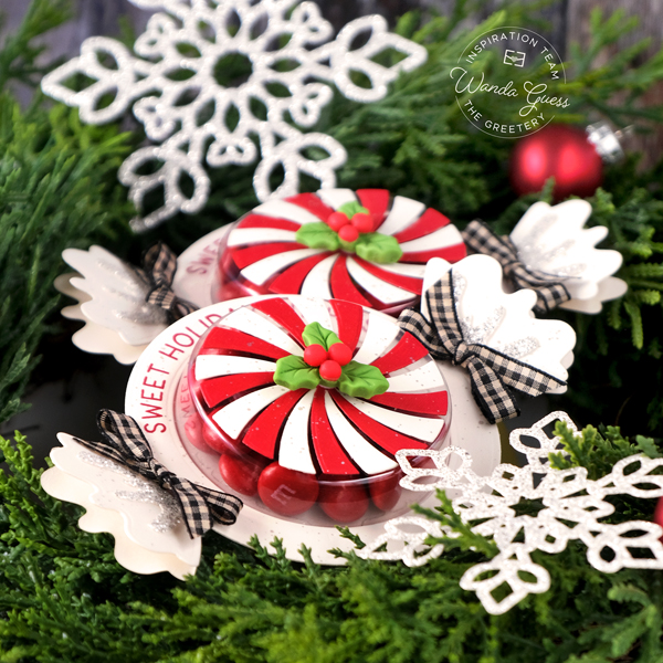 The Greetery, The Greetery Stamps and dies, the greetery christmas, stocking stuffers, diy christmas, holiday, winter, peppermints, the greetery candy pops, the greetery peppermint, the greetery candy ideas, wanda guess, a blog called wanda, handmade christmas ideas