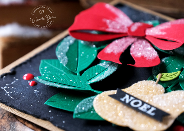 the greetery, the greetery stamps and dies, the greetery new release, christmas, winter, stencils, tags, cards, diy, make your own christmas cards and tags, the greetery tags, the greetery four square, the greetery tear strips, the greetery snowflakes, the greetery magnolia wreath, the greetery bow, the greetery stars, bold numbers, wanda guess, a blog called wanda