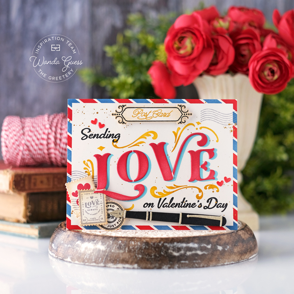 the greetery, the greetery love letters collection, the greetery stamps and dies, the greetery sent with love, the greetery four square tags, the greetery flourished phrases, the greetery postcard, the greetery vintage, the greetery card ideas, greetery design team, handmade cards, the greetery typewriter, vintage cards, wanda guess, a blog called wanda the greetery, the greetery love letters collection, the greetery stamps and dies, the greetery sent with love, the greetery four square tags, the greetery flourished phrases, the greetery postcard, the greetery vintage, the greetery card ideas, greetery design team, handmade cards, the greetery typewriter, vintage cards, wanda guess, a blog called wanda