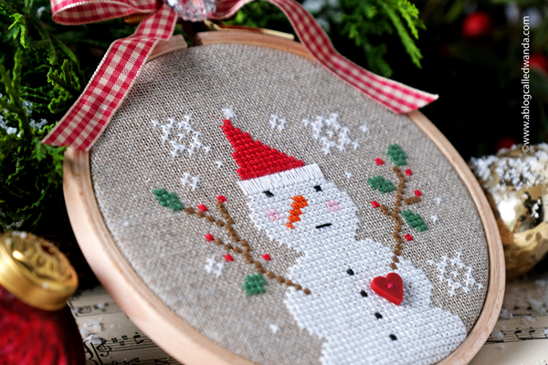 brenda gervais, with thy needle and thread, brenda gervais holiday hoopla, holiday hoopla christmas, cross stitch, linen, cross stitch finish ideas, floss tube, cross stitch ideas, wanda guess, a blog called wanda, dmc floss, gingham ribbon brenda gervais, with thy needle and thread, brenda gervais holiday hoopla, holiday hoopla christmas, cross stitch, linen, cross stitch finish ideas, floss tube, cross stitch ideas, wanda guess, a blog called wanda, dmc floss, gingham ribbon