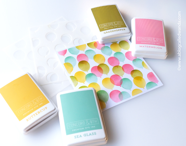 concord and 9th, concord & 9th, new colors, 2024 new colors, concord and 9th bunch of balloons, stencils, stamps, dies, handmade card ideas, concord and 9th empire inlay, concord and 9th picked posie, concord and 9th all together alpha, alphabet dies, wanda guess, a blog called wanda