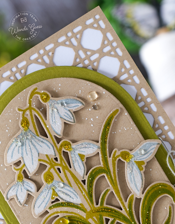 The Greetery, The greetery new release, the greetery seagrass basket, the greetery easter, the greetery easter morning, the greetery bunny, loopy bow, the greetery lilacs, the greetery snowdrops, arches, spring, easter, stencils, a blog called wanda, wanda guess