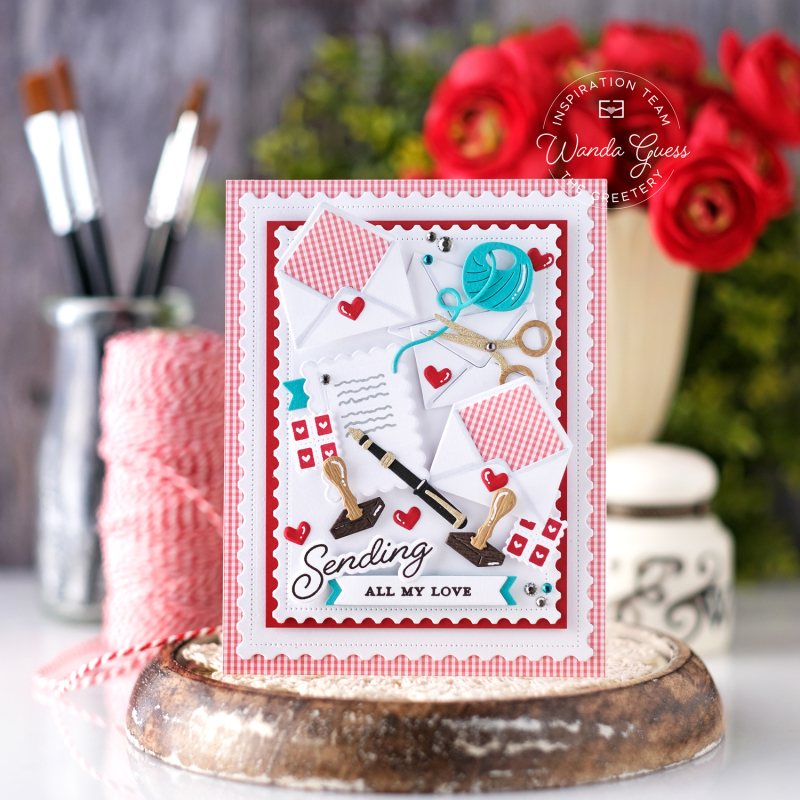 the greetery, the greetery love letters collection, the greetery stamps and dies, the greetery sent with love, the greetery four square tags, the greetery flourished phrases, the greetery postcard, the greetery vintage, the greetery card ideas, greetery design team, handmade cards, the greetery typewriter, vintage cards, wanda guess, a blog called wanda the greetery, the greetery love letters collection, the greetery stamps and dies, the greetery sent with love, the greetery four square tags, the greetery flourished phrases, the greetery postcard, the greetery vintage, the greetery card ideas, greetery design team, handmade cards, the greetery typewriter, vintage cards, wanda guess, a blog called wanda