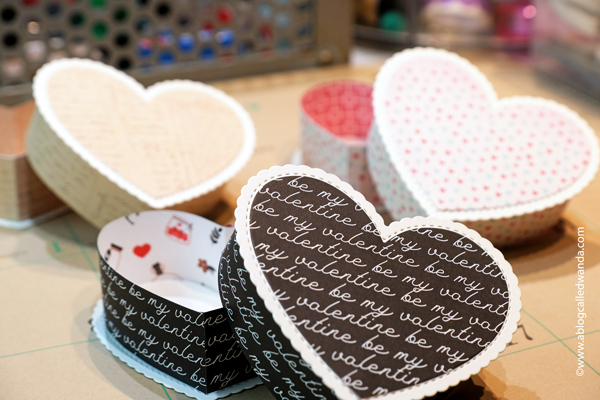 valentine's day, valentine crafts, concord and 9th happy heart box, die cuts, vintage, vintage valentine, handmade valentines, valentine craft ideas, heart boxes, handmade, crafts, vintage style crafts, anna griffin flowers, anna griffin stickers, party favors, wedding, shower, wanda guess, a blog called wanda