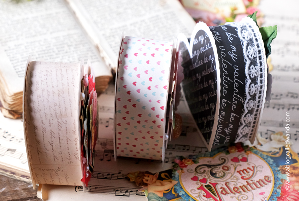 valentine's day, valentine crafts, concord and 9th happy heart box, die cuts, vintage, vintage valentine, handmade valentines, valentine craft ideas, heart boxes, handmade, crafts, vintage style crafts, anna griffin flowers, anna griffin stickers, party favors, wedding, shower, wanda guess, a blog called wanda