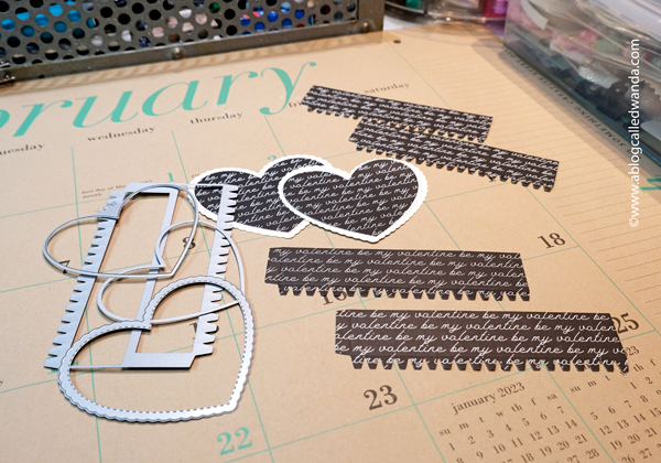 valentine's day, valentine crafts, concord and 9th happy heart box, die cuts, vintage, vintage valentine, handmade valentines, valentine craft ideas, heart boxes, handmade, crafts, vintage style crafts, anna griffin flowers, anna griffin stickers, party favors, wedding, shower, wanda guess, a blog called wanda