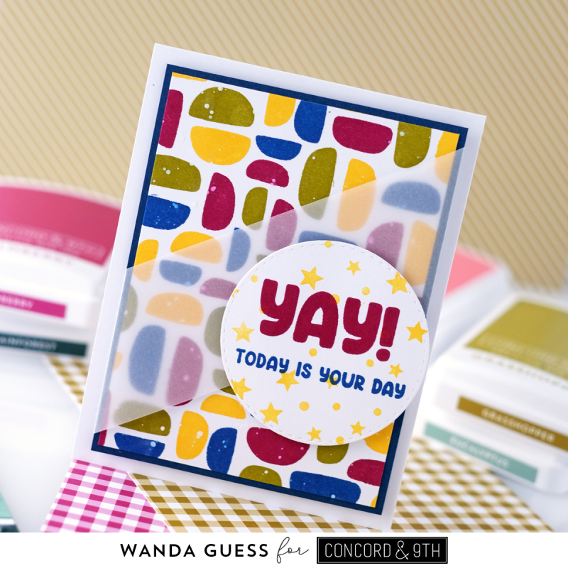 concord and 9th, concord & 9th, new colors, 2024 colors, concord and 9th primrose garden, gingham, concord and 9th everyday expressions, concord and 9th contempo turnabout, turnabout stamps, flowers, handmade card ideas, butterfly dies, whimsical wings concord and 9th, stencils, birthday cards, diy, crafts, wanda guess, a blog called wanda