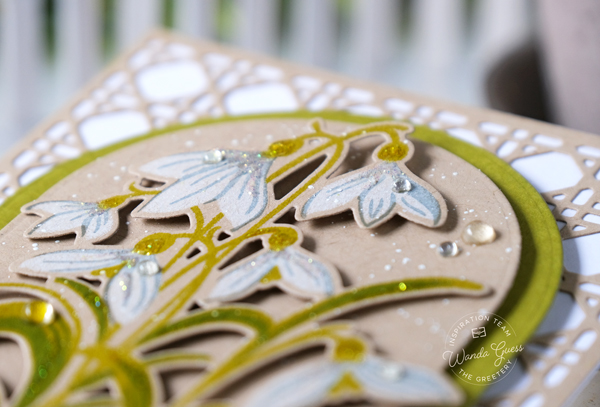 The Greetery, The greetery new release, the greetery seagrass basket, the greetery easter, the greetery easter morning, the greetery bunny, loopy bow, the greetery lilacs, the greetery snowdrops, arches, spring, easter, stencils, a blog called wanda, wanda guess