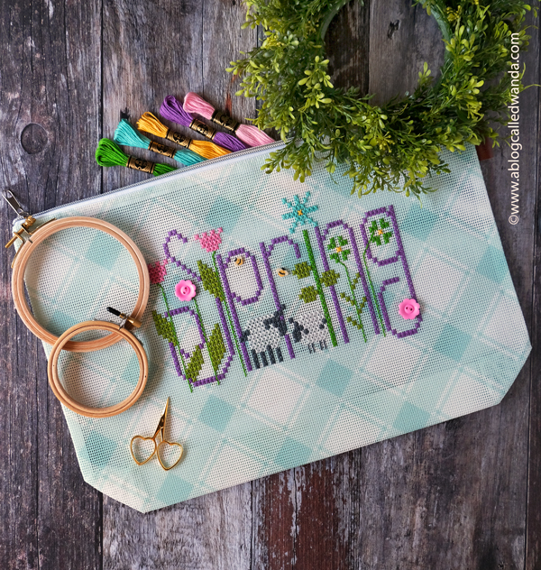 sew emma plaid project bag, sew emma cross stitch, gingham project bag, cross stitch bag, dmc floss, shepherd's bush spring bag pattern, shepherd's bush bag cross stitch, easy cross stitch, beginner cross stitch, project bag, spring crafts, cross stitch ideas, wanda guess, a blog called wanda sew emma plaid project bag, sew emma cross stitch, gingham project bag, cross stitch bag, dmc floss, shepherd's bush spring bag pattern, shepherd's bush bag cross stitch, easy cross stitch, beginner cross stitch, project bag, spring crafts, cross stitch ideas, wanda guess, a blog called wanda