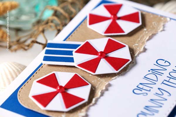 catherine pooler, catherine pooler and sizzix, resort bundle, summer cards, swimming cards, beach umbrellas, handmade cards, synchronized swimmers, vacay mode, die cuts, stencils, stamps and dies, sizzix stamps and dies, make summer cards, invitations, retro, wanda guess, a blog called wanda