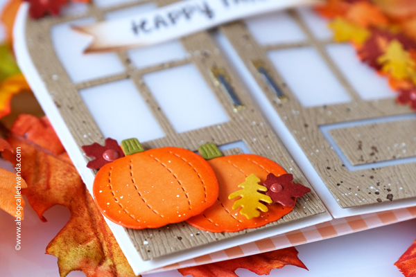 concord and 9th, concord & 9th, concord and 9th stamps and dies, concord and 9th door decor dies, fall, halloween, autumn, card ideas, fall card ideas, wanda guess, a blog called wanda