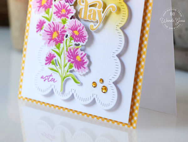 the greetery, the greetery stamps and dies, the greetery these are the days, the greetery calendar, calendar diy, make your own calendar, planning, stamps, flowers, wanda guess, a blog called wanda