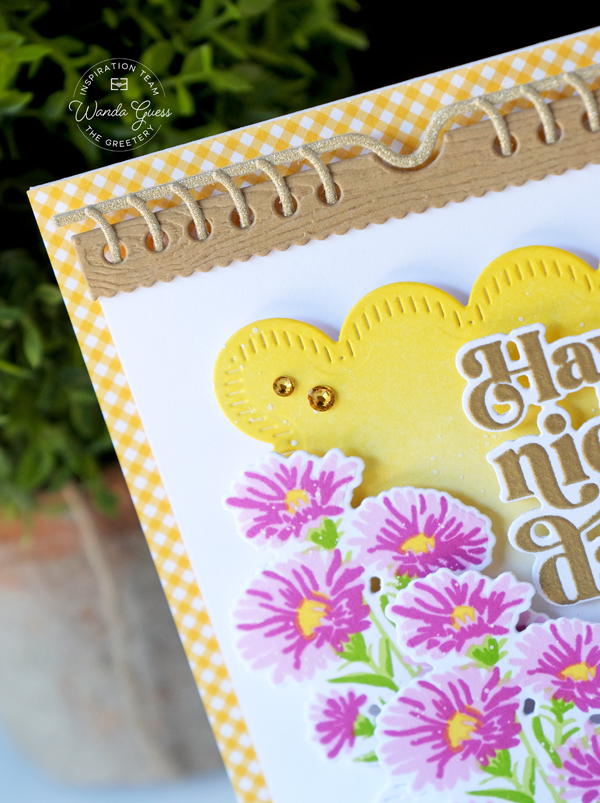 the greetery, the greetery stamps and dies, the greetery these are the days, the greetery calendar, calendar diy, make your own calendar, planning, stamps, flowers, wanda guess, a blog called wanda