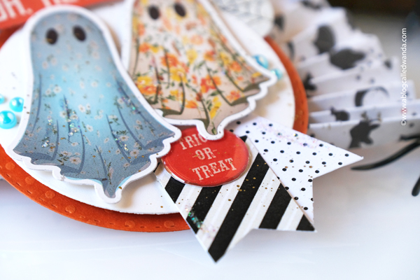 photoplay paper, photoplay paper halloween, creepin it real, ghost, witch, vintage halloween, halloween card ideas, retro, pastel halloween, stamping, die cutting, handmade cards, photoplay stamps, wanda guess, a blog called wanda