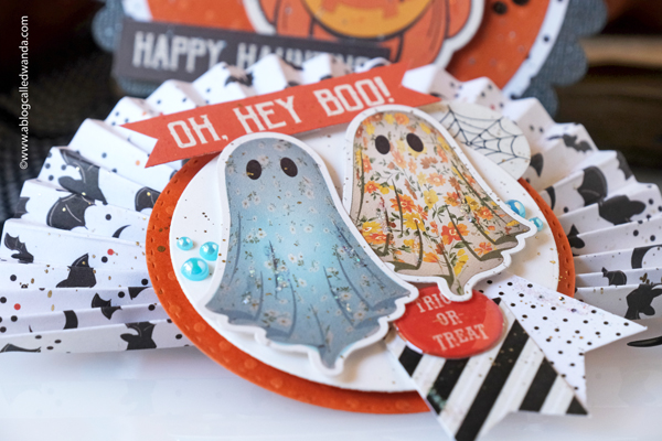 photoplay paper, photoplay paper halloween, creepin it real, ghost, witch, vintage halloween, halloween card ideas, retro, pastel halloween, stamping, die cutting, handmade cards, photoplay stamps, wanda guess, a blog called wanda