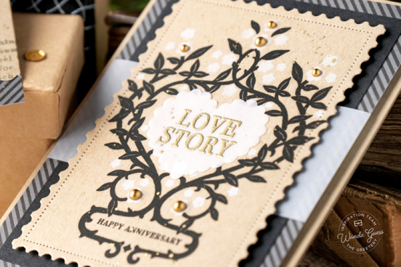 the greetery, the greetery stamps and dies, the greetery new release, the greetery valentine's day, bibliophile collection, books, hearts, tag, cupid, diy, valentine's day crafting, handmade valentine, the greetery shelved, the greetery folk heart, the greetery love stories, wanda guess, a blog called wanda