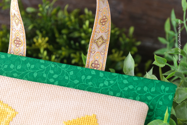 cross stitch, st. patrick's day, st patricks day cross stitch, brenda gervais, fat quarter shop, shamrock, clover, leprechaun, aida, dmc, cross stitch finishing, ffo, floss tube, wanda guess, a blog called wanda