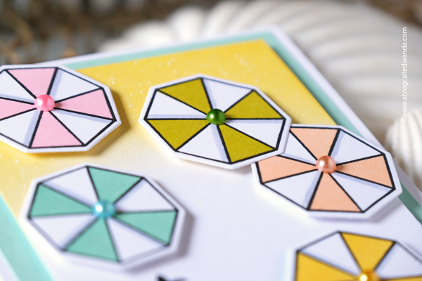 catherine pooler, catherine pooler and sizzix, resort bundle, summer cards, swimming cards, beach umbrellas, handmade cards, synchronized swimmers, vacay mode, die cuts, stencils, stamps and dies, sizzix stamps and dies, make summer cards, invitations, retro, wanda guess, a blog called wanda