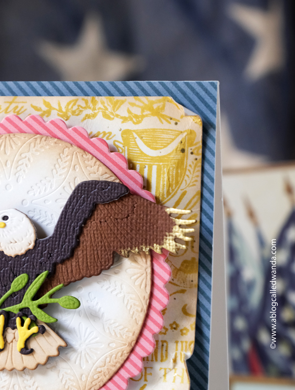 honey bee stamps, honey bee stamps and dies, honey bee americana, wax melts, wax stamper, because of the brave stamps, land of the free stamps, eagle dies, americana crafts, usa, 4th of july crafts, 4th of july card ideas, usa projects, diy, crafts, wanda guess, a blog called wanda