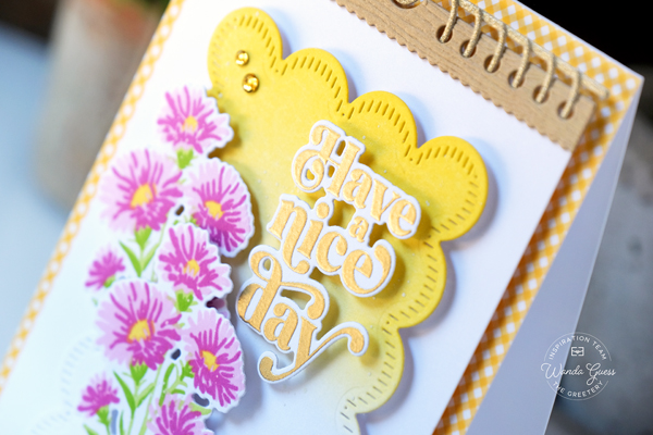 the greetery, the greetery stamps and dies, the greetery these are the days, the greetery calendar, calendar diy, make your own calendar, planning, stamps, flowers, wanda guess, a blog called wanda