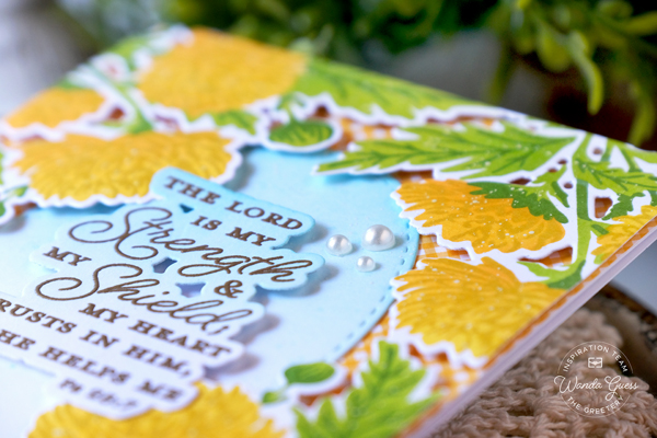 The greetery, the greetery stamps and dies, the greetery autumn air, fall, leaves, thanksgiving, gratitude, ink blending, handmade cards ideas, the greetery autumn crest, the greetery oakwood, stencils, the greetery mums the word, thanksgiving cards, fall cards, wanda guess, a blog called wanda