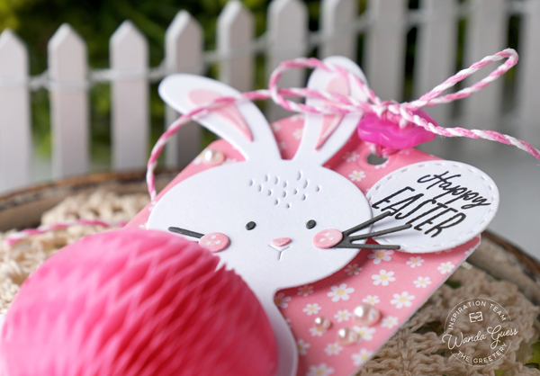 the greetery, the greetery stamps and dies, the greetery easter, the greetery spring, handmade easter cards, easter card ideas, gingham, easter crafting, honeycomb, tags, the greeter bunny tales, the greetery hey honeycomb, the greetery bitty botanicals, the greetery spring crest and hymns, wanda guess, a blog called wanda, greetery design team, spring 