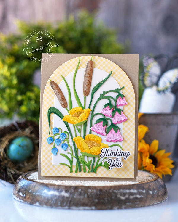 the greetery, the greetery stamps and dies, the greetery hint of autumn, the greetery capsule basics, the greetery thankful, thanksgiving cards, leaves, the greetery floral elements, fall cards, autumn, card ideas, fall crafting, a blog called wanda, wanda guess, the greetery autumn herbarium, the greetery wild wetlands dies, the greetery, mushroom meadow, new release, stencils, dies, cards