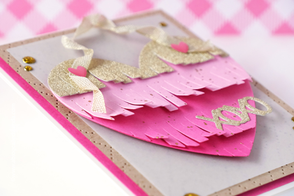 pretty pink posh, pretty pink posh stamps and dies, pretty pink posh valentine, valentine crafts, treat box, fox, heart, fringe heart, party box, handmade valentines, diy, wanda guess, a blog called wanda