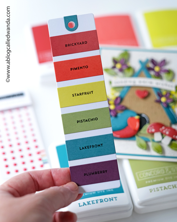 concord and 9th, Concord & 9th, new release, new collection, new colors, stamps and dies, birdhouse, spring, mushrooms, stamping, die cutting, handmade cards, card ideas, concord and 9th new release, wanda guess, a blog called wanda