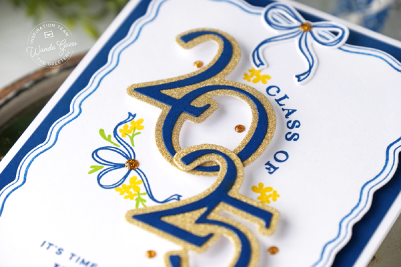 The greetery, the greetery stamps and dies, the greetery jubilee collection, the greetery big yay, the greetery world's greatest, trophy, stamping, die cutting, handmade cards, card ideas, birthday cards, the greetery dreams and plans, grad cards, wanda guess, a blog called wanda