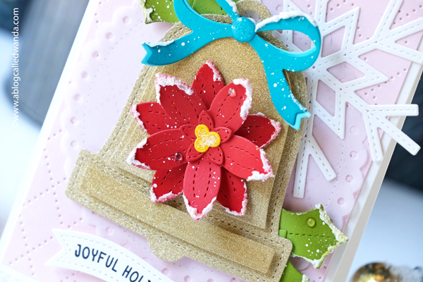 pretty pink posh, pretty pink posh stamps and dies, christmas, holiday, gingerbread man, candy cane, christmas card ideas, holidays, die cuts, wanda guess, a blog called wanda, christmas bell, retro christmas