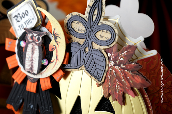 halloween crafts, anna griffin halloween, pumpkin treat boxes, jack o lantern, diy halloween, vintage halloween, diy crafting, halloween party ideas, halloween boxes, wanda guess, a blog called wanda, anna griffin dies