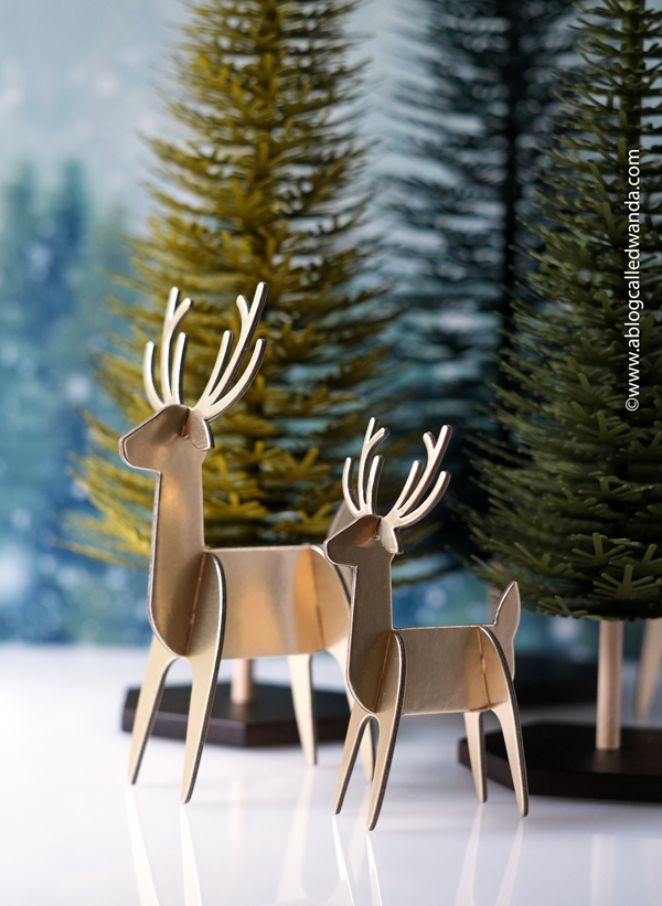 a blog called wanda, christmas crafting, concord and 9th, concord and 9th christmas, crafted by c9 kits, crafted by c9 new release, crafting kits, diy christmas, garland, handmade christmas crafting, ideas for crafting together, paper houses for christmas, reindeer, trees, wanda guess