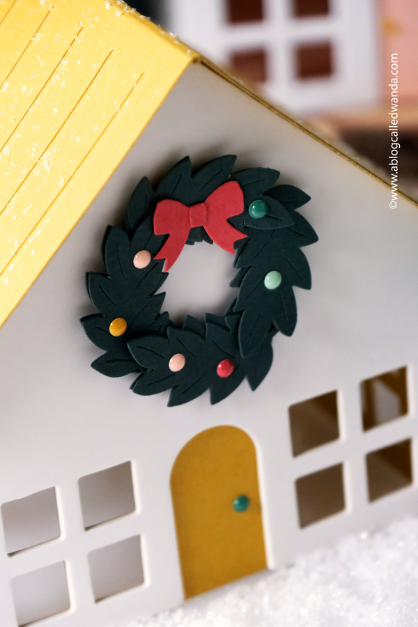 a blog called wanda, christmas crafting, concord and 9th, concord and 9th christmas, crafted by c9 kits, crafted by c9 new release, crafting kits, diy christmas, garland, handmade christmas crafting, ideas for crafting together, paper houses for christmas, reindeer, trees, wanda guess