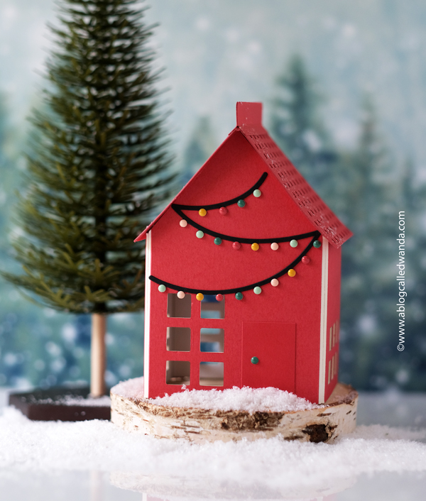 a blog called wanda, christmas crafting, concord and 9th, concord and 9th christmas, crafted by c9 kits, crafted by c9 new release, crafting kits, diy christmas, garland, handmade christmas crafting, ideas for crafting together, paper houses for christmas, reindeer, trees, wanda guess