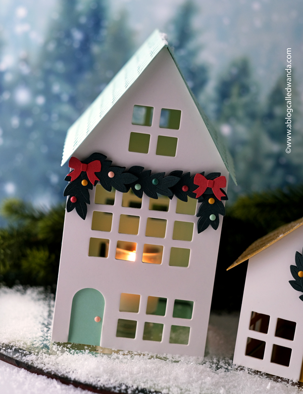 a blog called wanda, christmas crafting, concord and 9th, concord and 9th christmas, crafted by c9 kits, crafted by c9 new release, crafting kits, diy christmas, garland, handmade christmas crafting, ideas for crafting together, paper houses for christmas, reindeer, trees, wanda guess