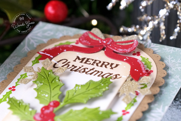 christmas card ideas, diy christmas, handmade card ideas, the greetery, the greetery capsule collection, the greetery christmas, the greetery christmas gallerie collection, the greetery holly, the greetery new release, the greetery shortbread shapes, the greetery stamps and dies, wanda guess. a blog called wanda, winter