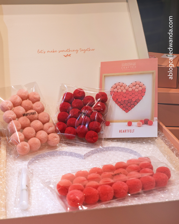 Crafted by C9 crafting kits, concord and 9th, valentine craft kits, valentine's day crafting, Galentines ideas, Handmade Valentines, valentine mailbox, valentine garland, valentine home decor, wanda guess, a blog called wanda