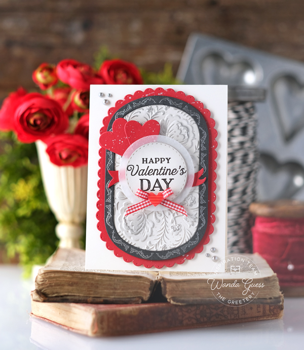 The Greetery, The Greetery stamps and dies, The Greetery new release, The Greetery Amour Market Collection, The Greetery Shortbread Shapes, The Greetery capsule collection, valentine's day, Handmade card ideas, Valentine Crafts, vintage, wanda guess, a blog called wanda