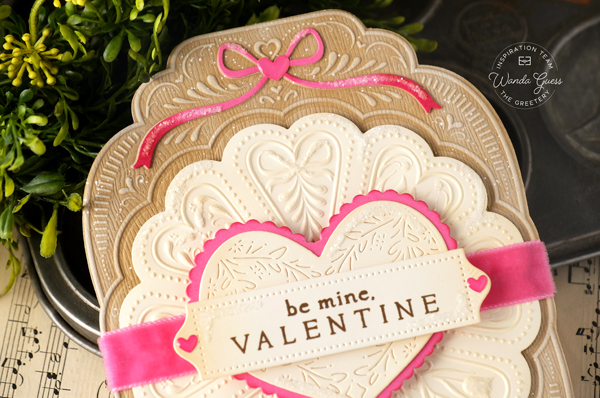 The Greetery, The Greetery stamps and dies, The Greetery new release, The Greetery Amour Market Collection, The Greetery Shortbread Shapes, The Greetery capsule collection, valentine's day, Handmade card ideas, Valentine Crafts, vintage, wanda guess, a blog called wanda