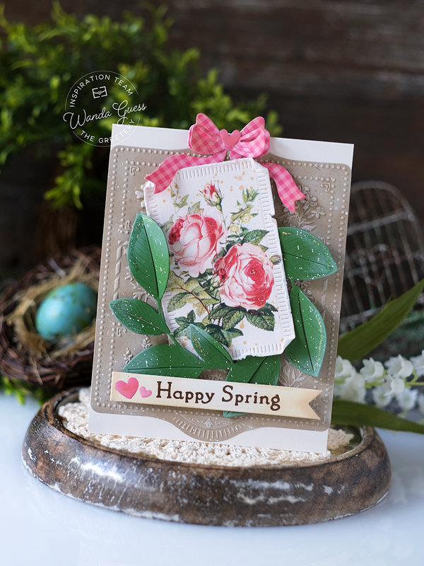 the greetery, the greetery stamps and dies, the greetery new release, the greetery tangled tulips, shortbread shapes, chocolate bunnies, easter cards, easter crafting, wanda guess, a blog called wanda