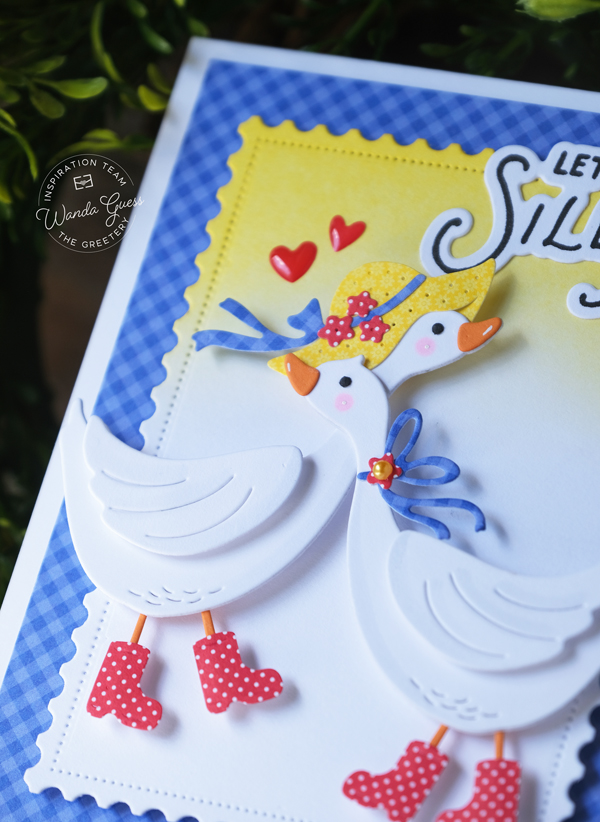 the greetery, the greetery stamps and dies, the greetery new release, the greetery tangled tulips, shortbread shapes, chocolate bunnies, the greetery silly goose, the greetery golden egg, bigger botanicals, easter cards, easter crafting, wanda guess, a blog called wanda