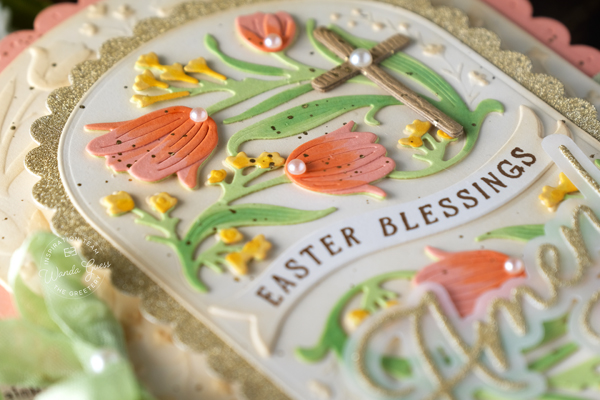 the greetery, the greetery stamps and dies, the greetery new release, the greetery tangled tulips, shortbread shapes, chocolate bunnies, easter cards, easter crafting, wanda guess, a blog called wanda